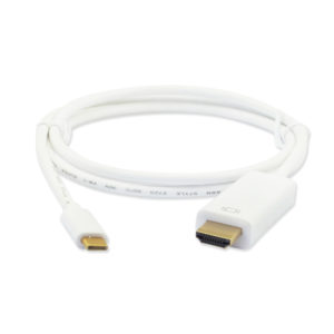 מתאם USB TYPE-C איכותי זכר ל-HDMI זכר K4 באורך 1 מטר