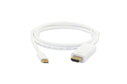 מתאם USB TYPE-C איכותי זכר ל-HDMI זכר K4 באורך 1 מטר