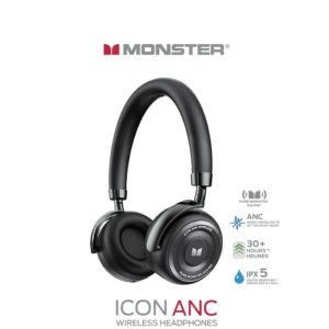 אוזניות סטריאו MONSTER ICON ANC