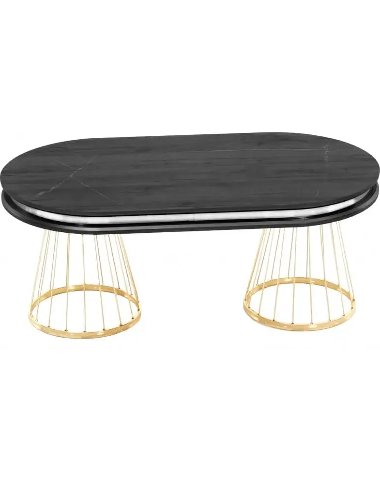 5 שולחן קפה סגלגל Lika