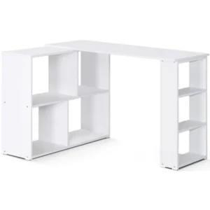 שולחן מחשב עם מדפים 203