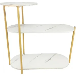 שולחן סלון סגלגל Panda