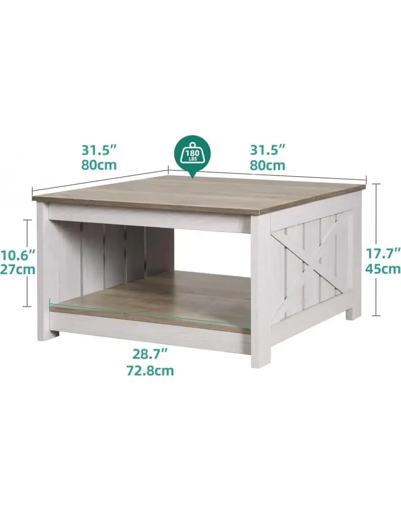 3 שולחן סלון מרובע Bull