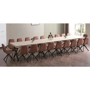 שולחן אוכל עם הרחבה לימוזינה