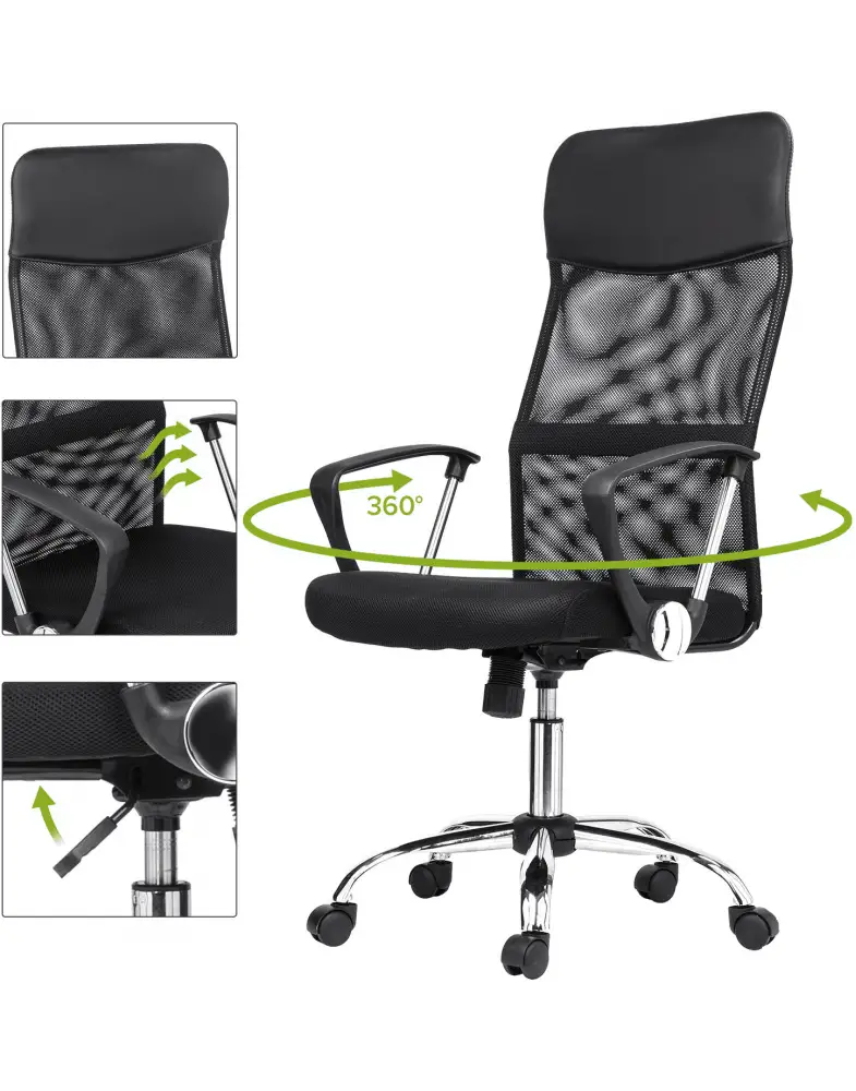 8 כיסא משרד רשת Waltz