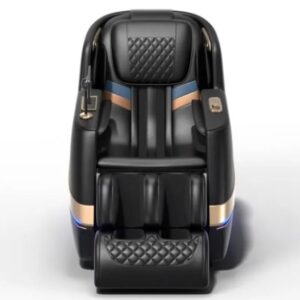 כורסת מסאג' מקצועית עור בונדד לדר AMORA CF-188B שחור