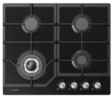כיריים גז 4 מבערים 60 זכוכית שחורה TADIRAN TADGH60GB
